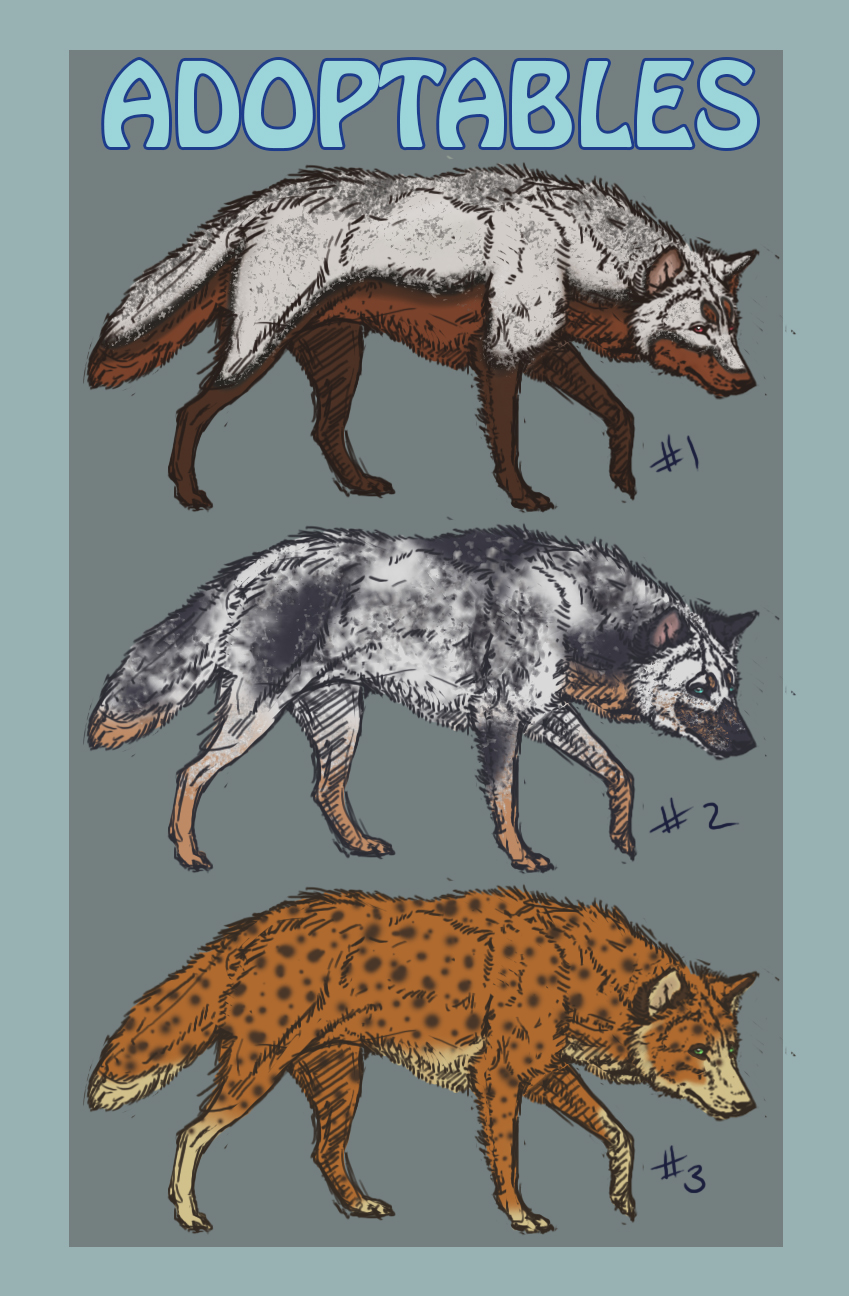 [Adopt-Auction] - Feral Wolves