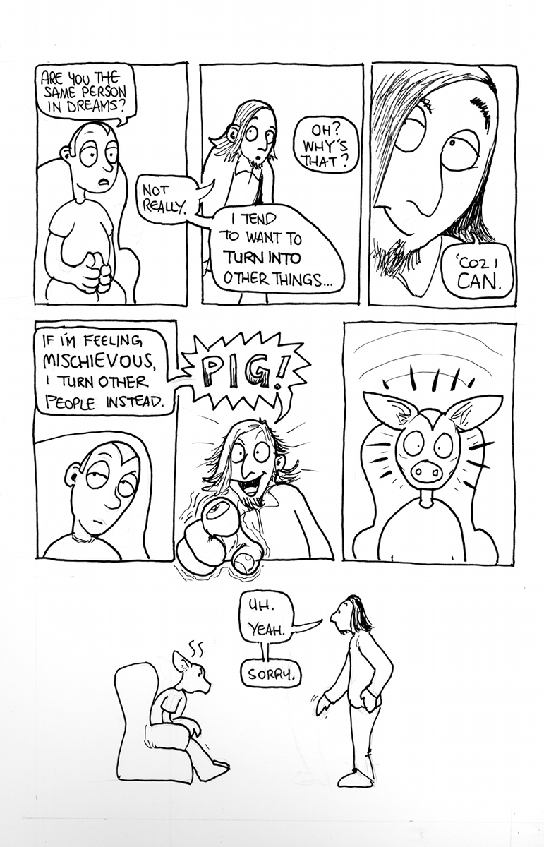 Punching Vampires In The Mouth, page 4