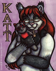 Katt Badge