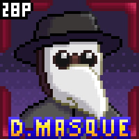 Choose your character! Plague Doc Pixel Animation