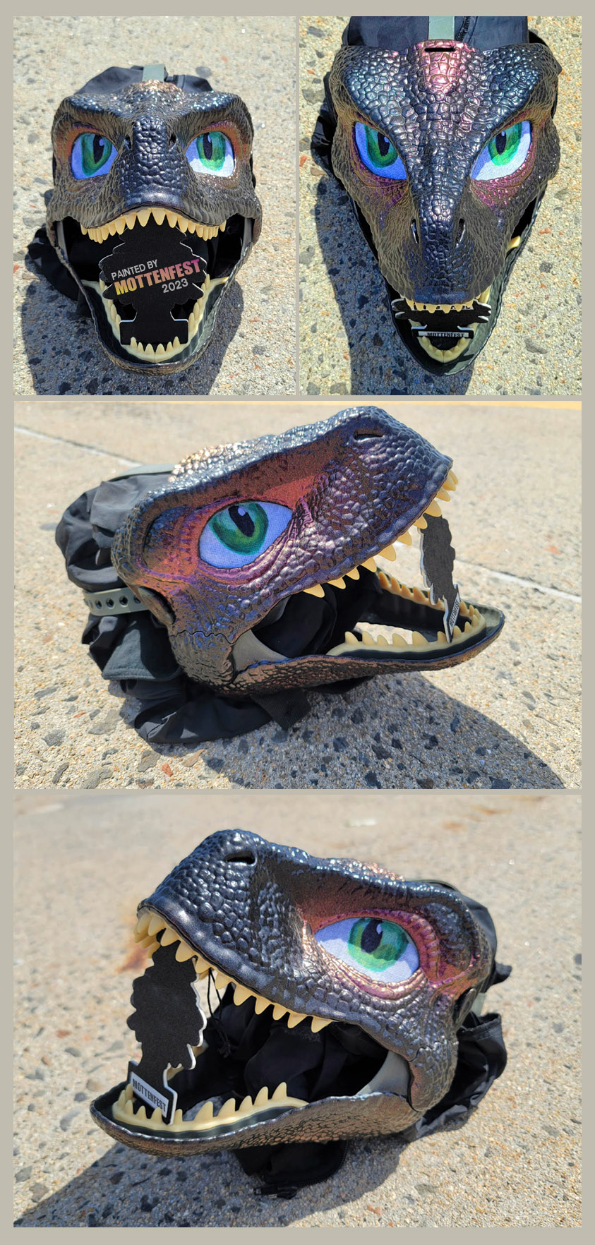 Custom Modified Jurassic World Mask