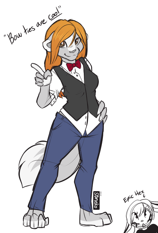 Bow Ties Are Cool - Doodle