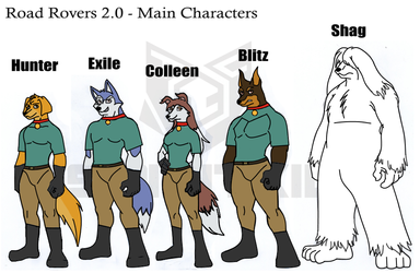 Road Rovers in alternate outfit