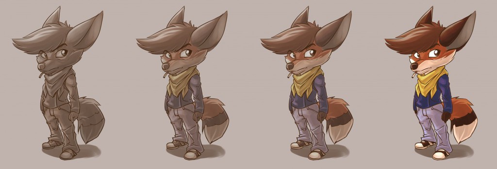 Rory color/style testing