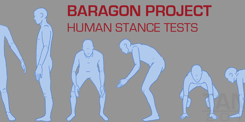 Baragon - Human Stance Tests