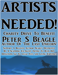 ARTISTS NEEDED - Peter S. Beagle Charity Drive