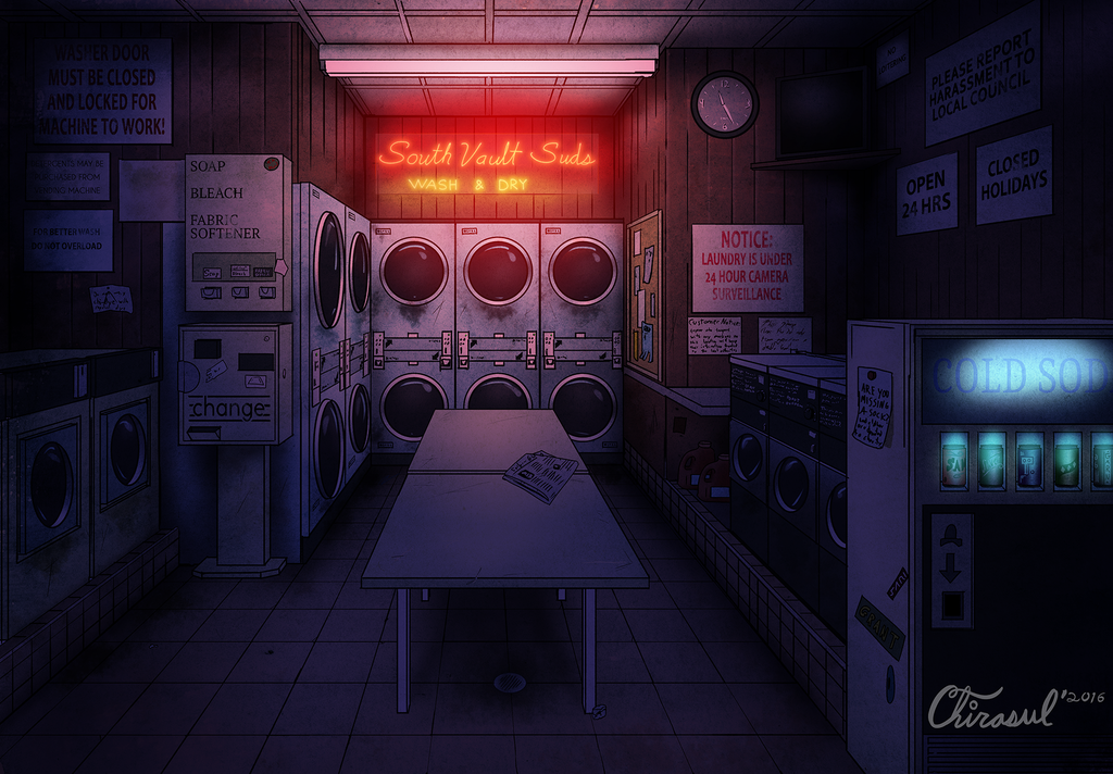 Coelary Laundromat - Night Version