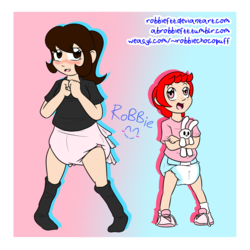 GenderBend - Ruby and Petey