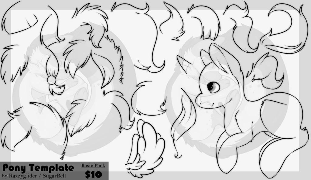 Pony Template [Basic Pack!]
