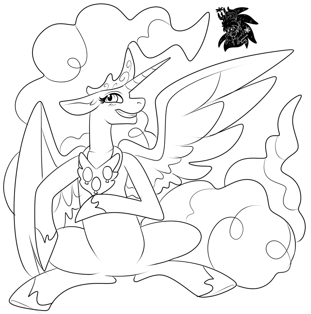 Chaos Pinkie Pie +Commission WIP+