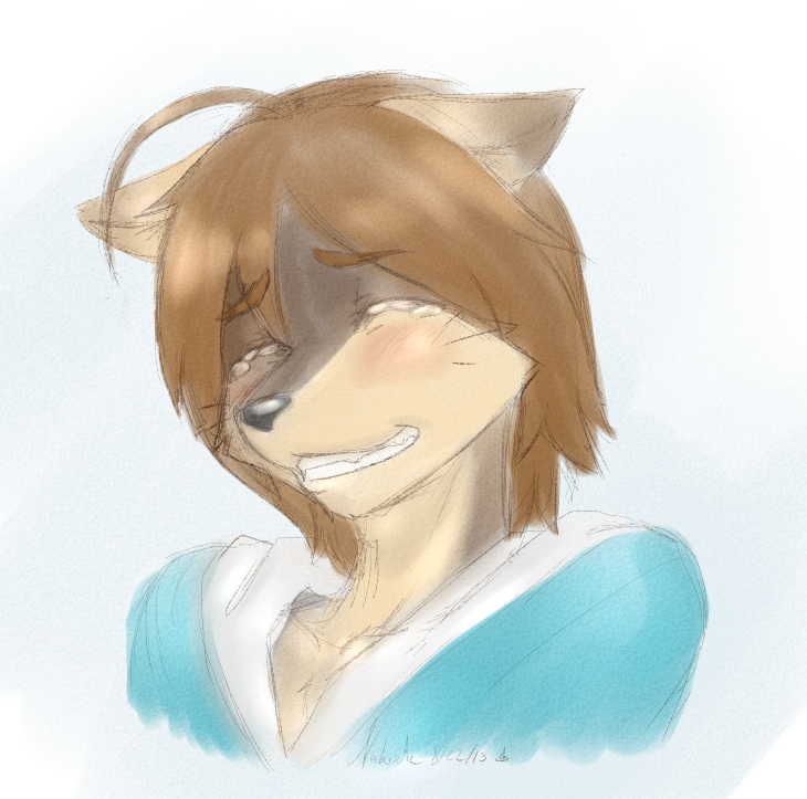 -Color Sketch- Don't Cry...