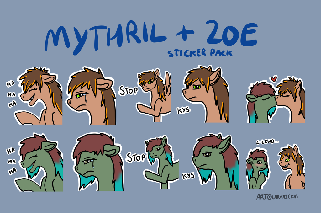 Mythril Stickers