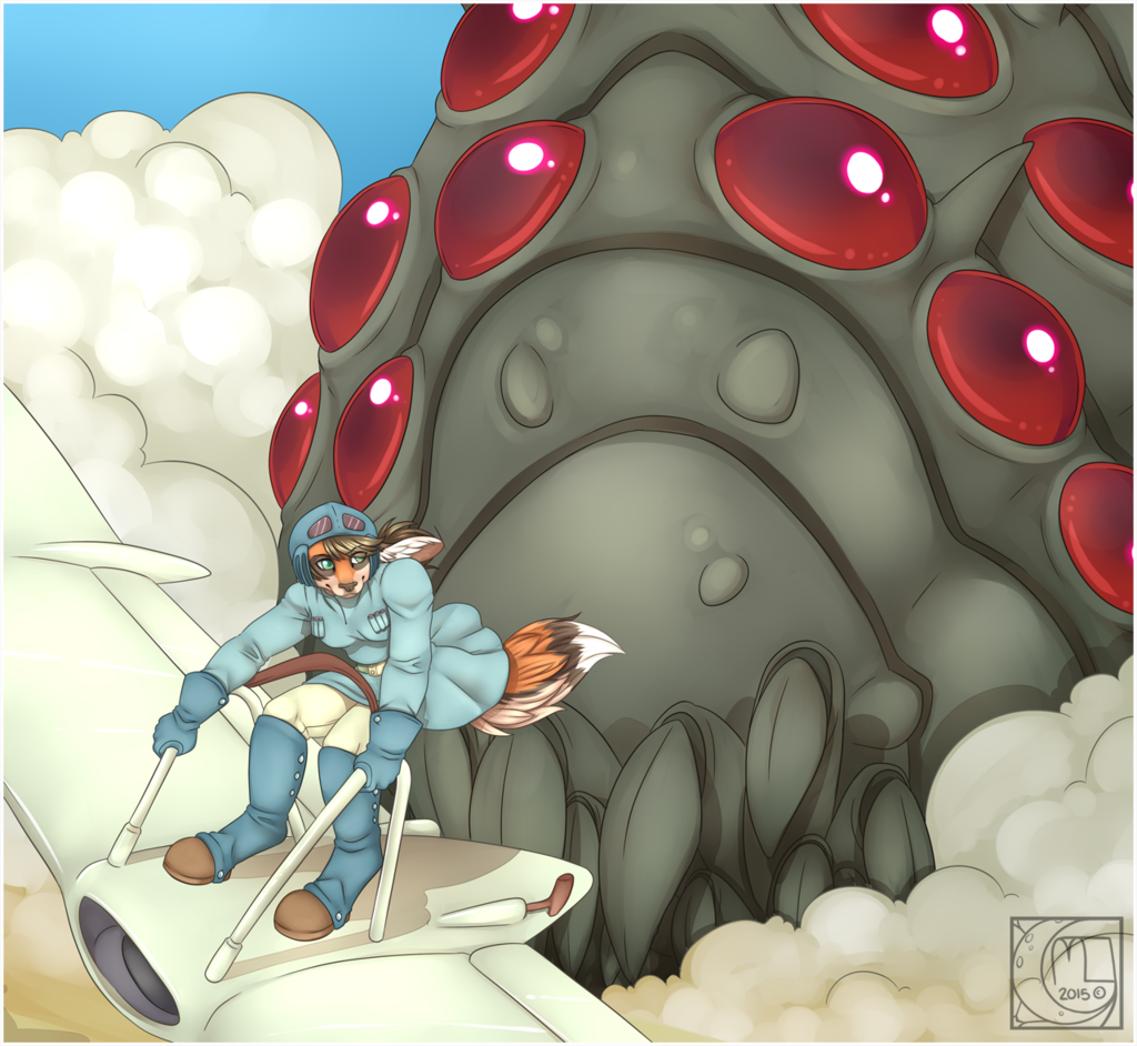 YCH Ghibli Challenge: Nausicaa & the valley of the wind