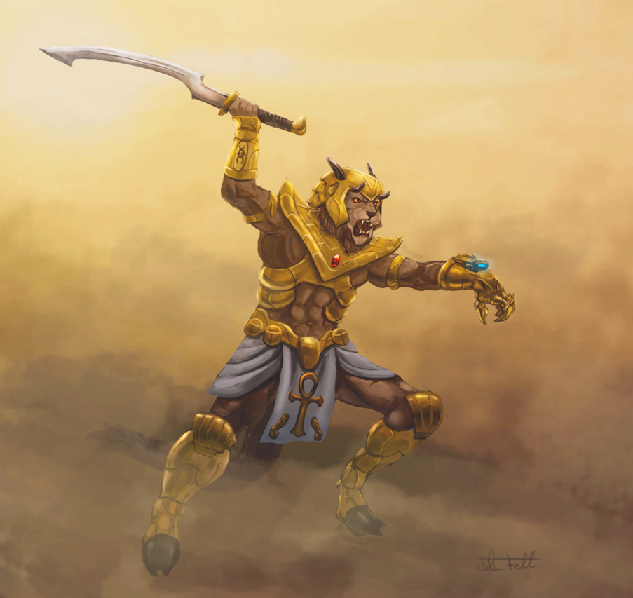 Warrior in the Sandstorm