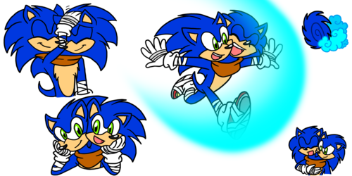 Sonic Boom doodles 2