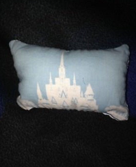 Disney Frozen Arendelle Castle Tiny Throw Pillow Sold