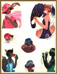A Flurry Of Furry Flappers