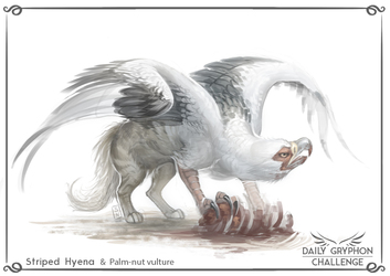 Daily Gryphon Challenge 03: Vulture & Hyena
