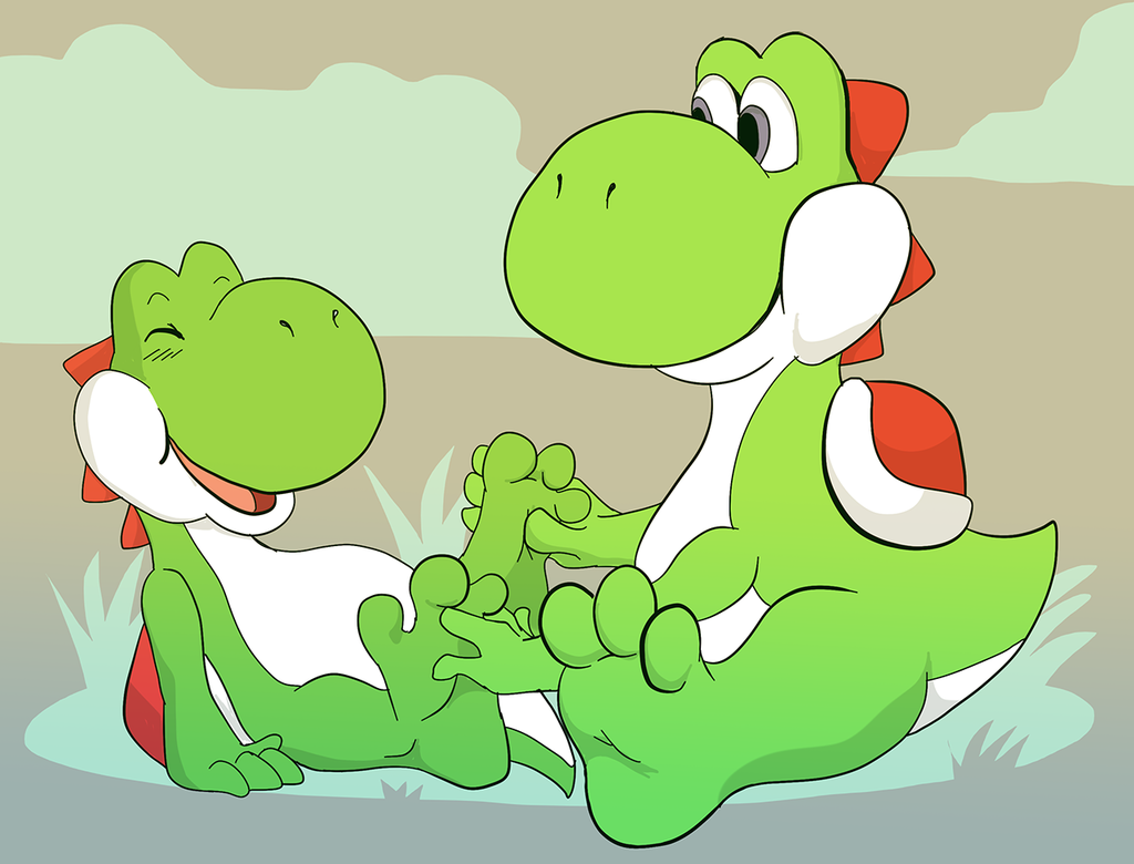 A cute picture done by :3 My cute little yoshi know how cute and attractive...
