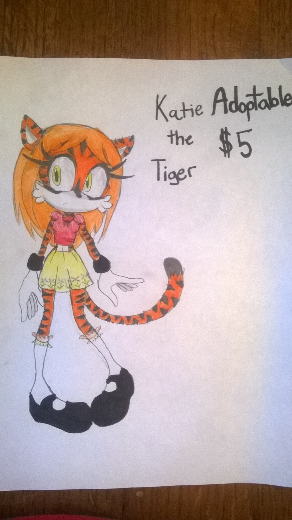 Katie the Tiger FOR SALE