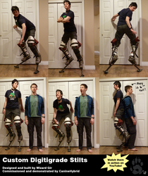 Custom Digitigrade Stilts