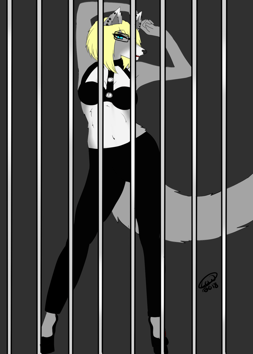 Most recent image: Caged Animal