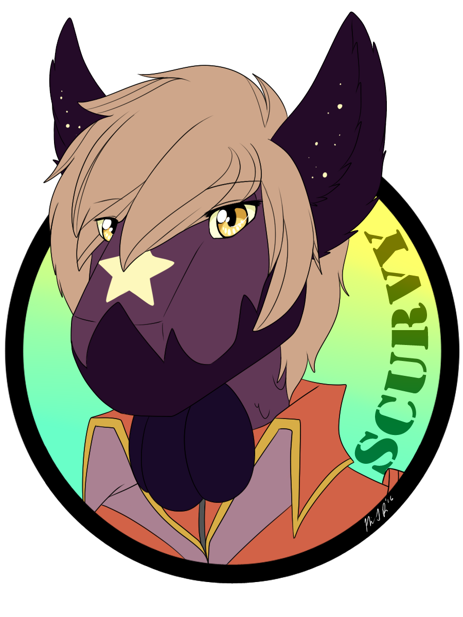 Comm: bust badge # 2