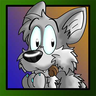 Hungry wolf icon