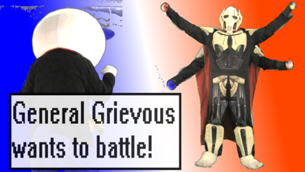 Oshawott Noire vs General Grievous 4 - Pokémon Style