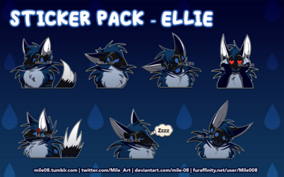 Sticker Pack [C] - Ellie