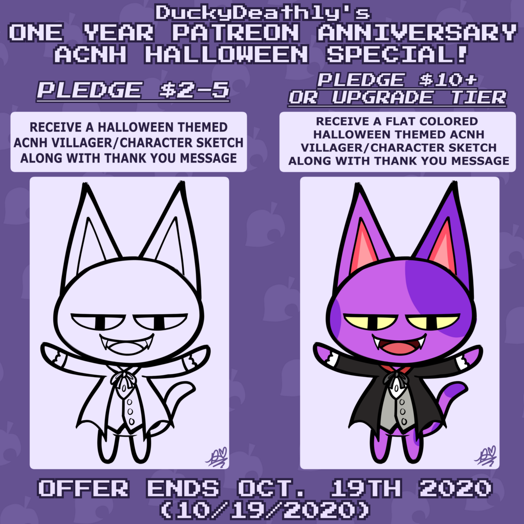 1 Year Patreon Anniversary Halloween Promo (OPEN)