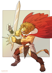 Lion warrior