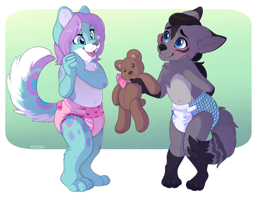 Teddy Present - Commission