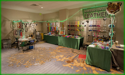 FWA 2014 Lagarto Custom Leather Booth
