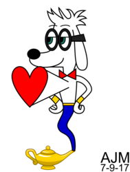Genie Mr. Peabody's Strong Heart