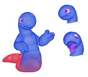 Character Auction (leftovers): Gummy Worm