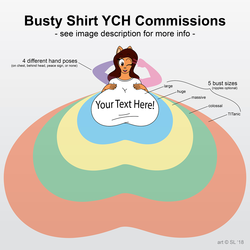Busty Shirt YCH Commissions