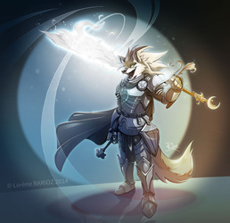 Roland the wolf knight