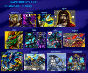 Sapphirus's Art Summary 2015