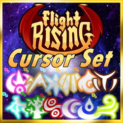 FlightRising Custom Cursor Set!
