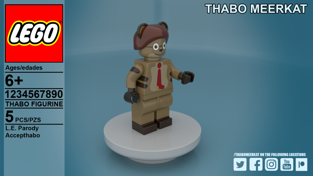 DP19: Thabo Meerkat as LEGO