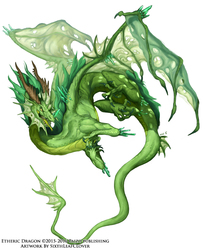 Etheric Dragon Concept - Beastiary 5
