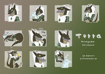 Terra, Telegram Stickers