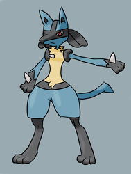 (Very old) Lucario ref practice