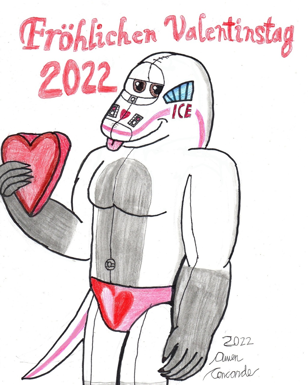 Valentine's Day 2022 (Wolfie)