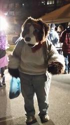 Molly the Mutt at Trunk or Treat!