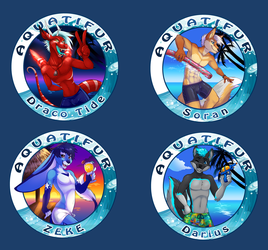 Aquatifur 2017 Badges [1]