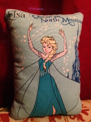 Disney Frozen Queen Elsa Small Pillow