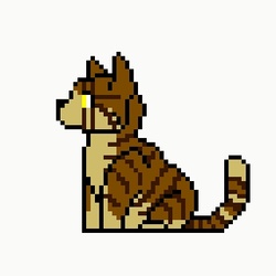 Fullbody Pixel Art Cat