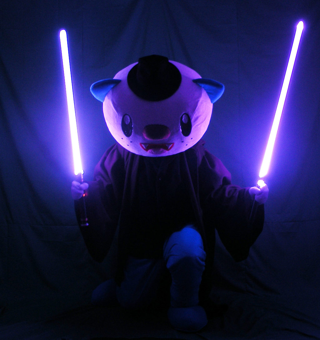 Jedi Oshawott Noire's "Duel-Violet-Blades in the Dark" (Photo)